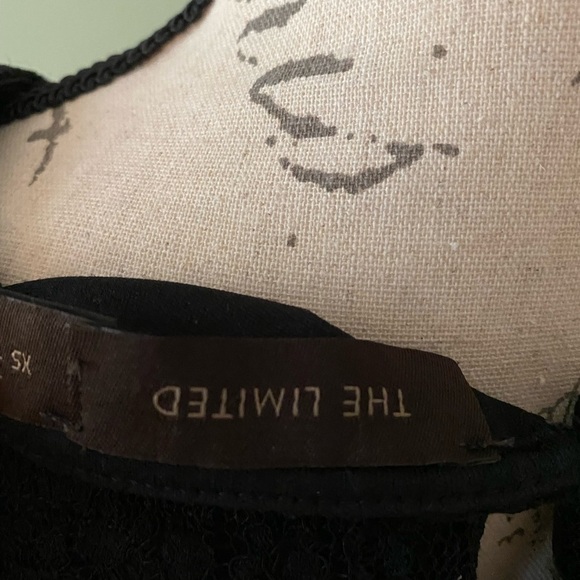 Women’s Black Lace Blouse Size XS - Picture 3 of 10